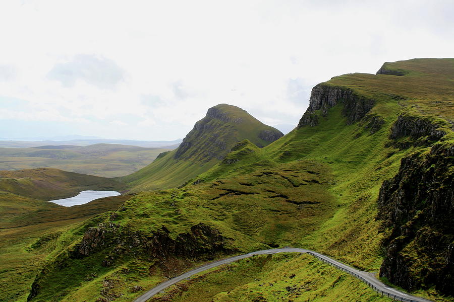 The Road To The Quiraing-isle Of Photograph by Paul Bettison Photography