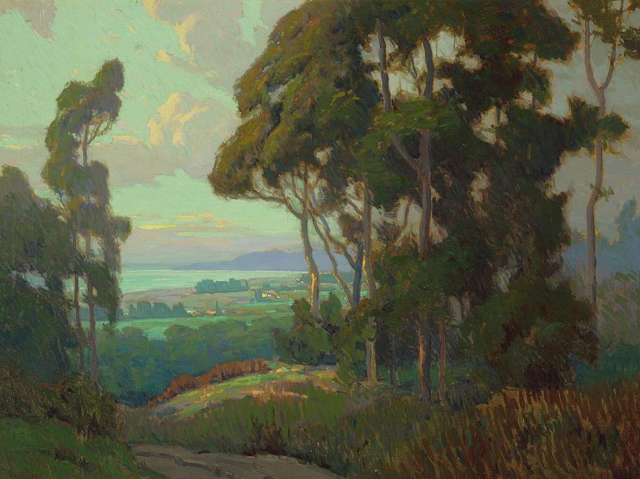 The Road To The Sea Painting by Elmer Wachtel - Fine Art America