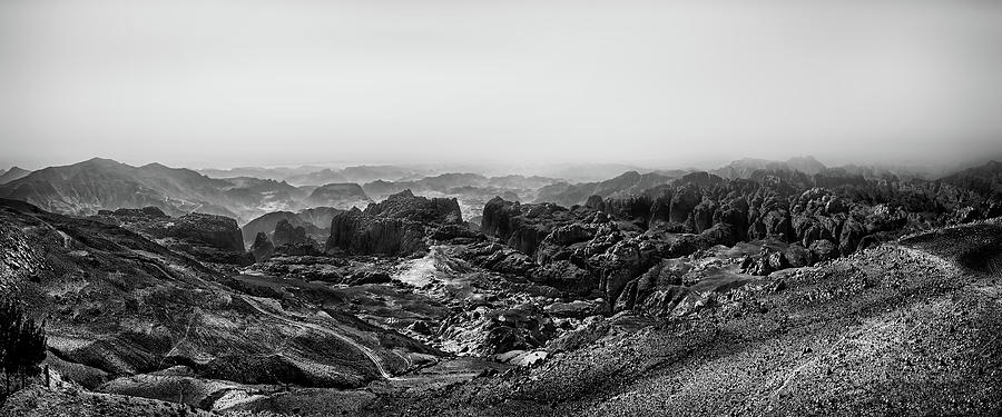 The Rock Desert Photograph by Piet Flour