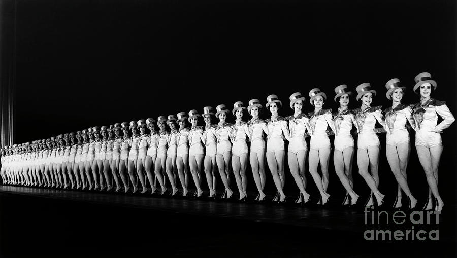 The Rockettes At Radio City Music Hall Photograph by Bettmann