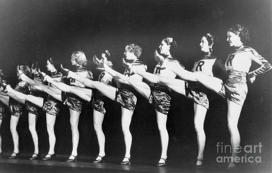 The Rockettes Chorus Line Photograph by Bettmann