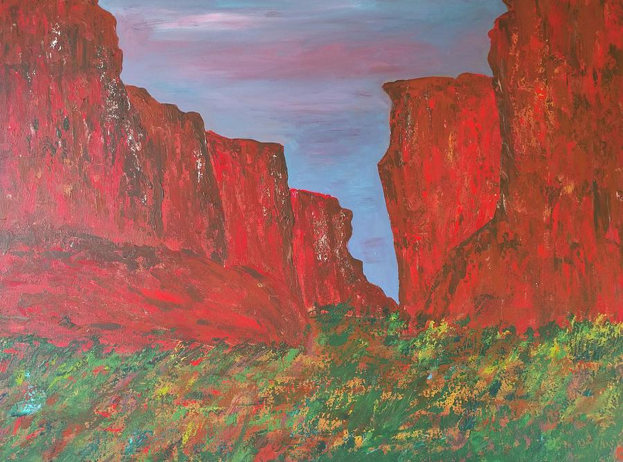 The Rockies Painting by Raji Musinipally