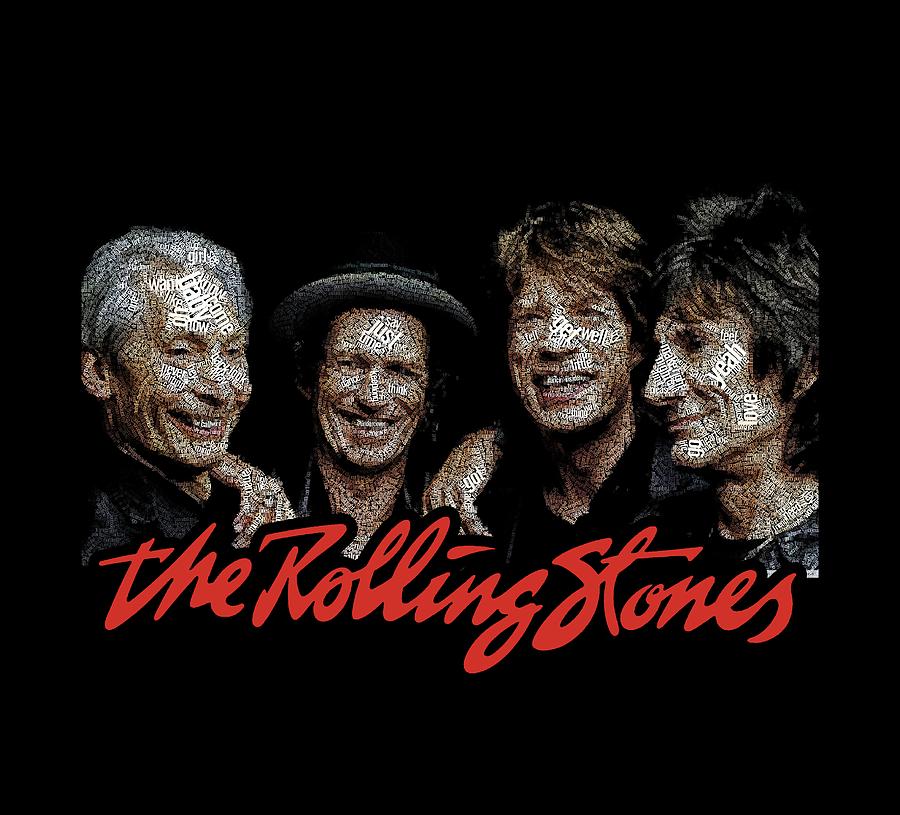 The Rolling Stones Digital Art by Ruth Sampelo - Fine Art America