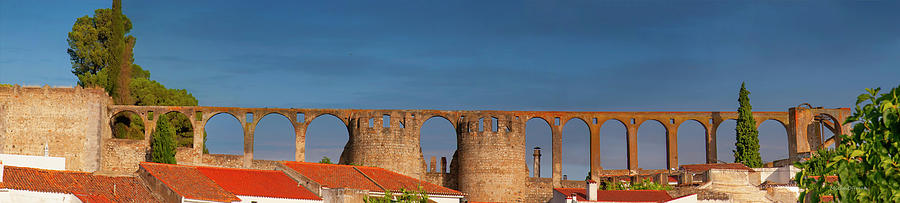 the Roman aqueduct of Beja Photograph by Micah Offman