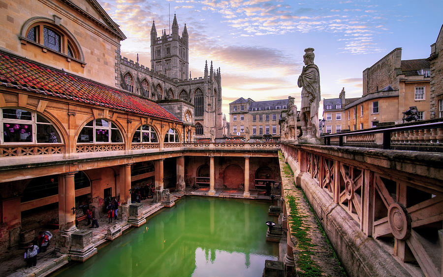 The Roman Baths, Bath, Somerset, England Photograph by Joe Daniel Price