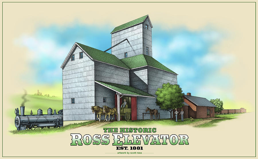 The Ross Elevator Digital Art by Scott Ross
