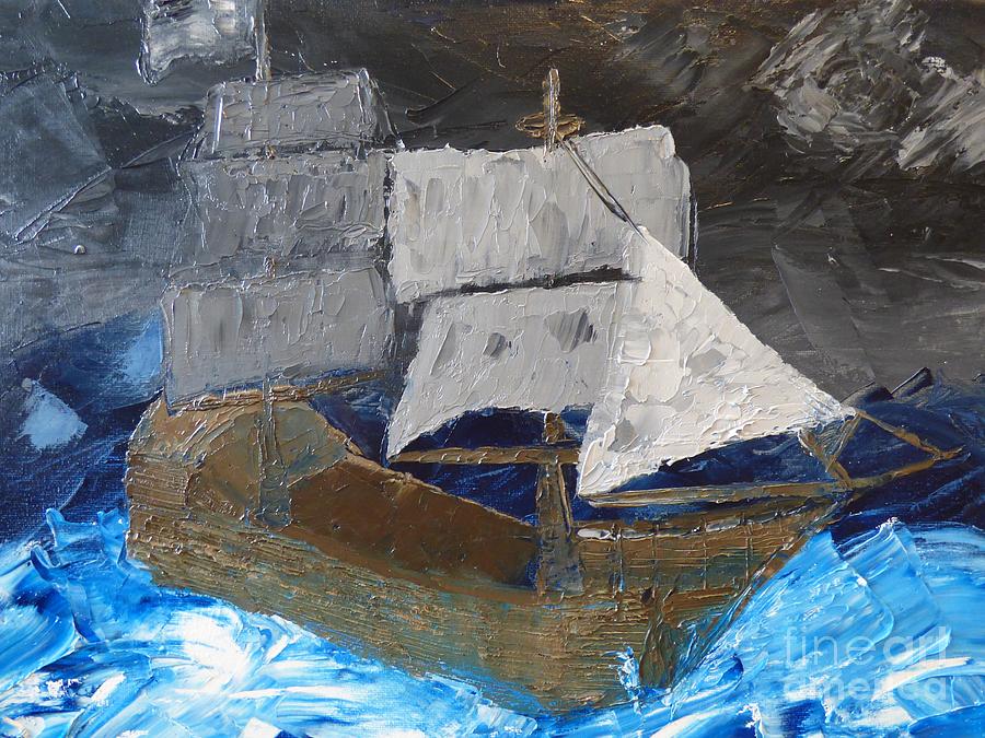 The Roughest Seas Painting by Bill King