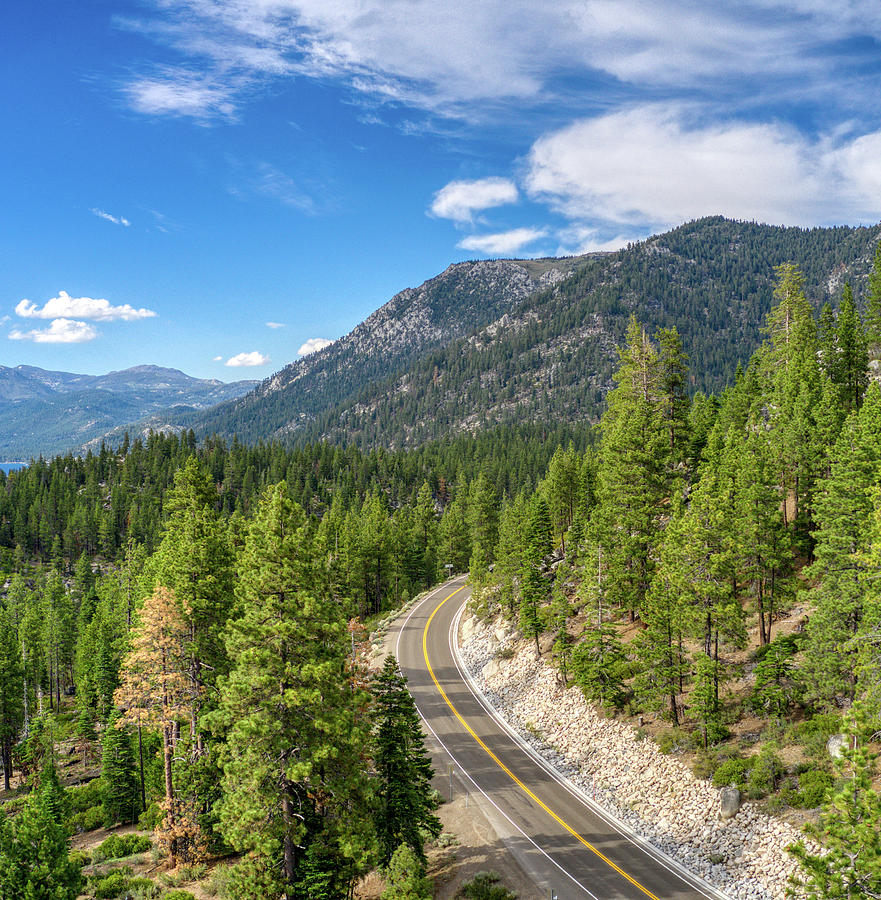 The Route To Chimney Beach Lake Tahoe  Photograph by Anthony Giammarino