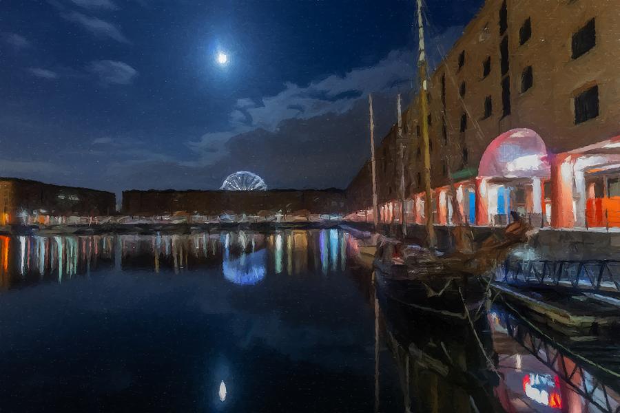City Digital Art - The Royal Albert Dock by Paul Madden