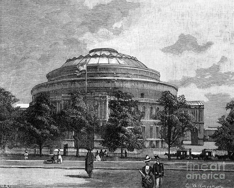 The Royal Albert Hall, Kensington Drawing by Print Collector