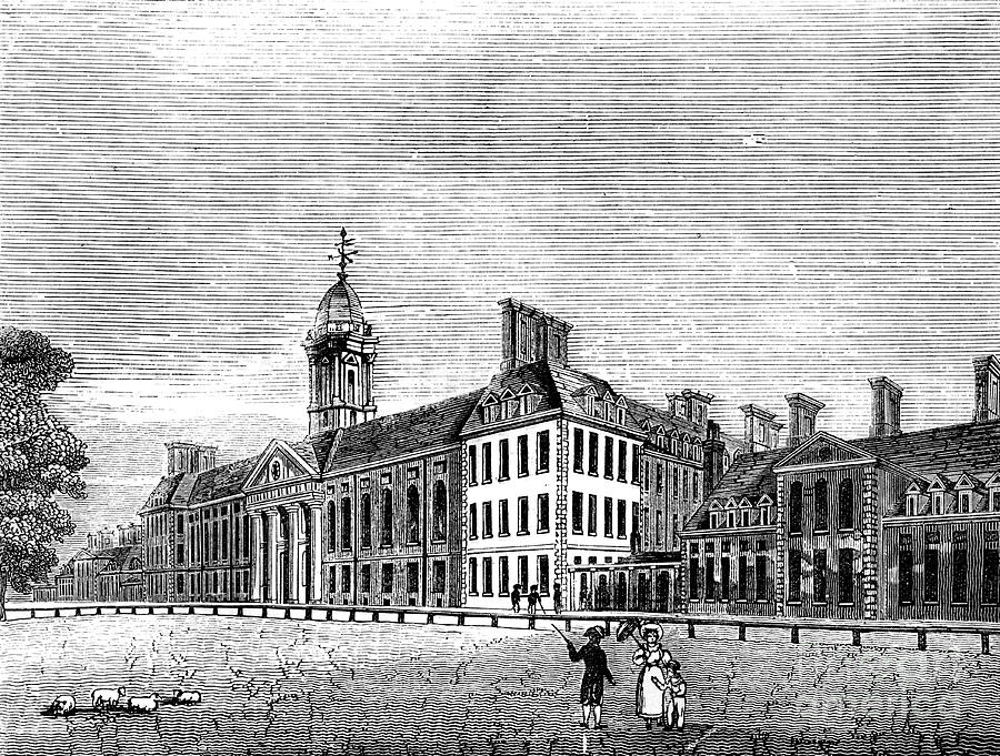The Royal Hospital, Chelsea, London Drawing by Print Collector