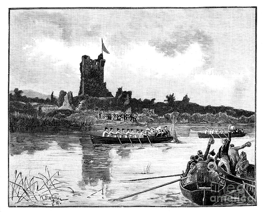 The Royal Tour In Ireland, Visit Drawing by Print Collector