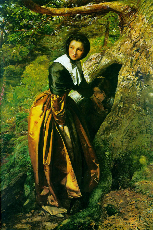 The Royalist Painting by John Everett Millais