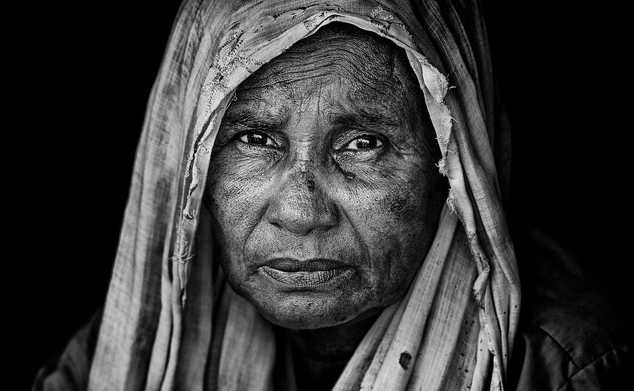 The Sadness Of A Rohingya Woman - Bangladesh Photograph by Joxe Inazio Kuesta Garmendia