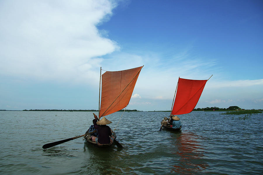 The Sails Photograph by Sudipta Das
