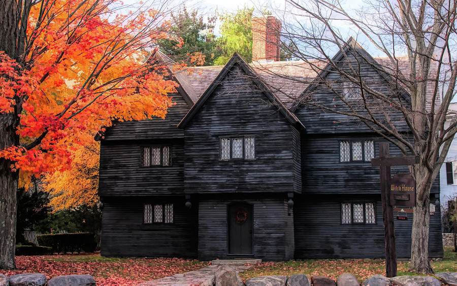 The Salem Witch House Photograph By Jeff Folger Pixels