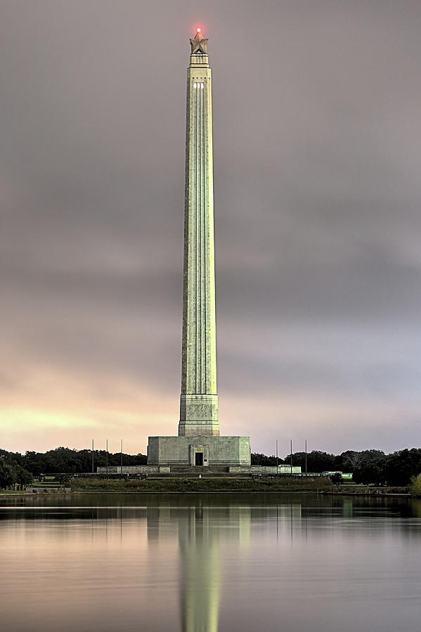 The San Jacinto Monument Standing Tall Photograph by JC Findley