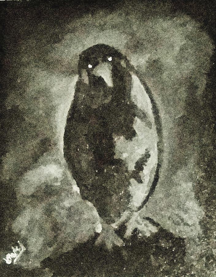 The Scary Crow 2 Painting