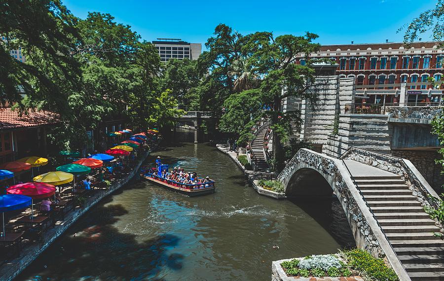 The Scenic San Antonio River Walk Photograph by Mountain Dreams - Pixels