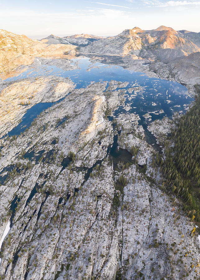 Mountain Photograph - The Scenic Sierra Nevada Mountain Range by Ethan Daniels