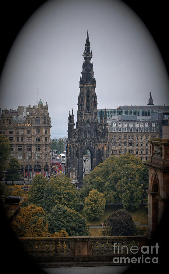 The Scott Monument, Princes Street, Edinburgh Photograph by Yvonne Johnstone