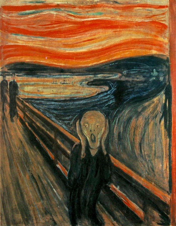 Edvard Munch Painting - The Scream  by Edward Munch