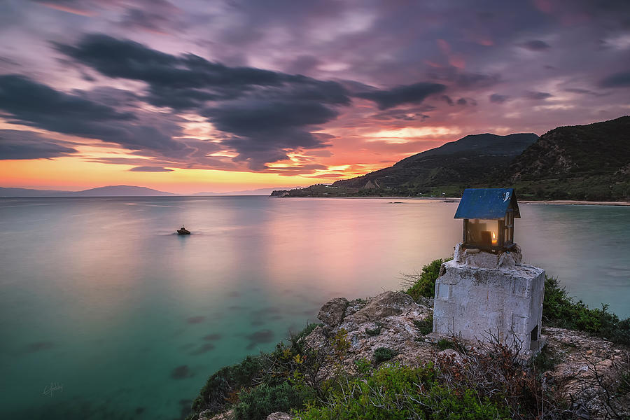 The sea shrine Photograph by Elias Pentikis