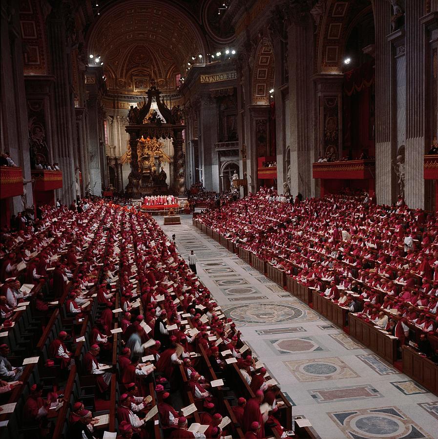 The Second Council Of Vatican 1965 Photograph by Keystone-france
