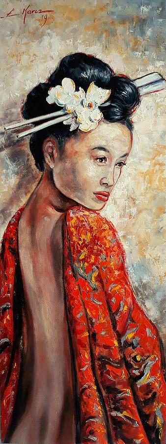 The sensuality of Orient Painting by Luke Karcz