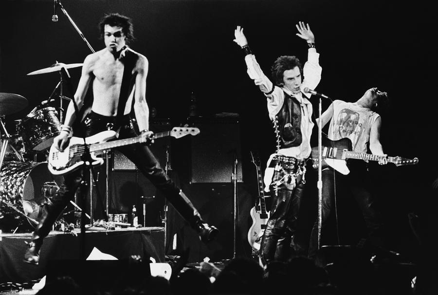 The Sex Pistols In Concert At The Photograph By George Rose 8577