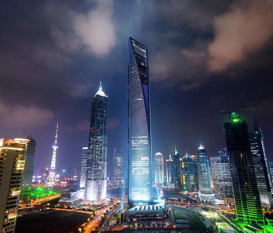 The Shanghai World Financial Center Photograph by Xpacifica