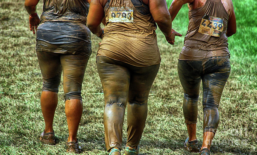 Beauty Photograph - The Shapes of Mud by Steven Digman Beauty Photograph - The Shapes of Mud by Steven Digman