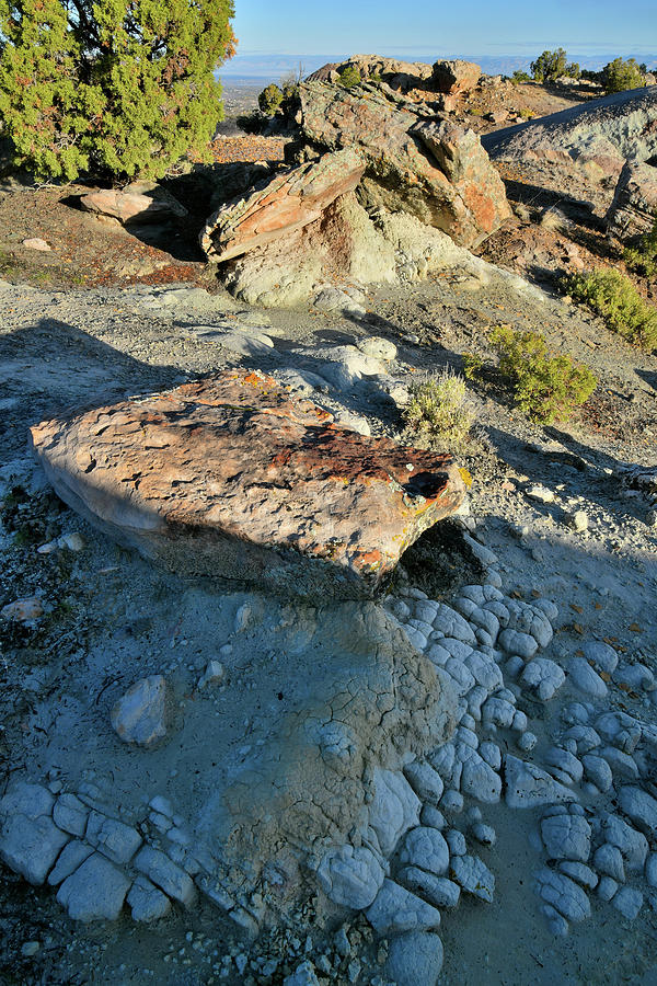 The Shapes of the Bentonite Site Photograph by Ray Mathis