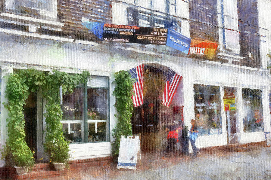 The Shops Of Provincetown Cape Cod Massachusetts PA 01 Photograph by ...