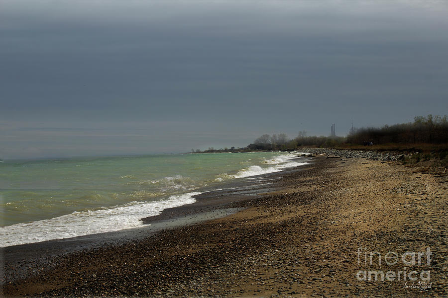 The Shore Of Lake Michigan Photograph