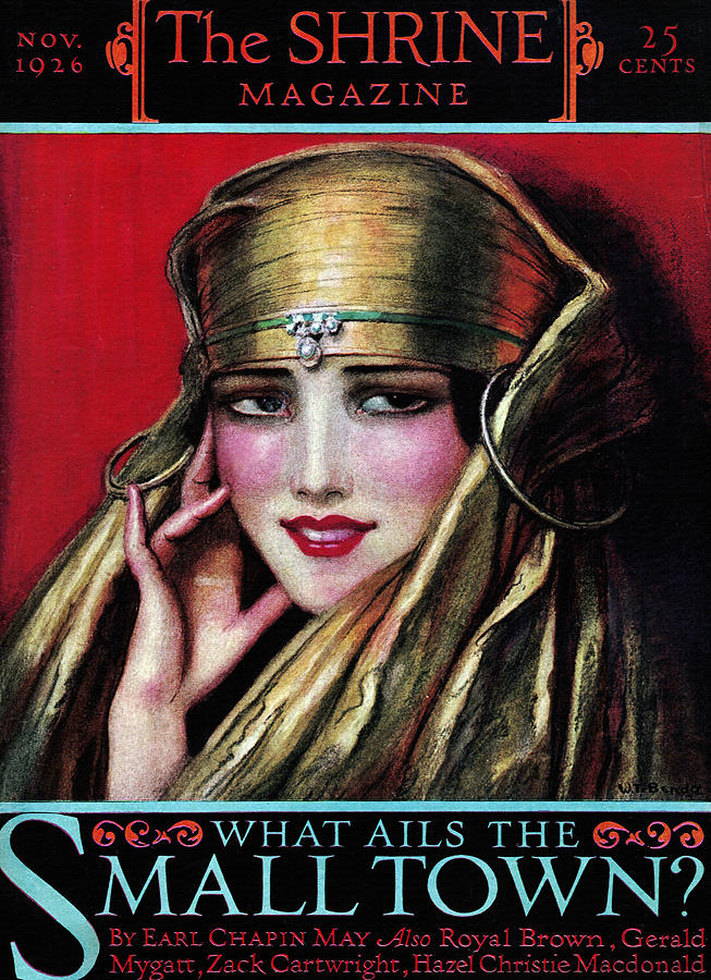 The Shrine Magazine - November 1926 Painting by Shrine
