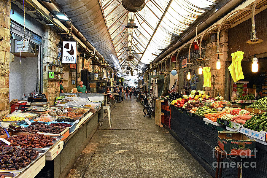 The Shuk Photograph by Lydia Holly
