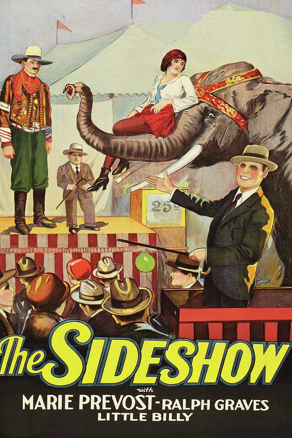 The Sideshow Painting by Unknown