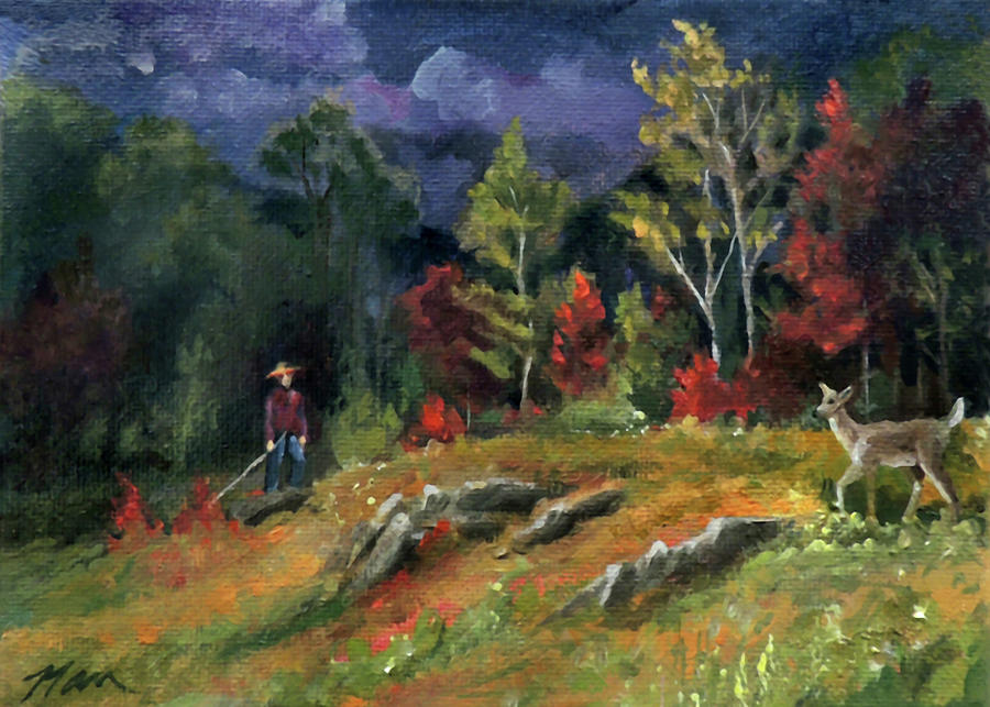 The Sighting Painting by Nancy Griswold