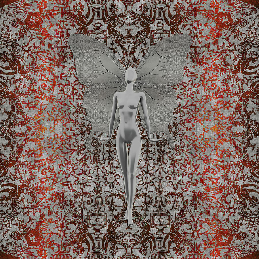 The Silver Fairy Digital Art by Diego Taborda