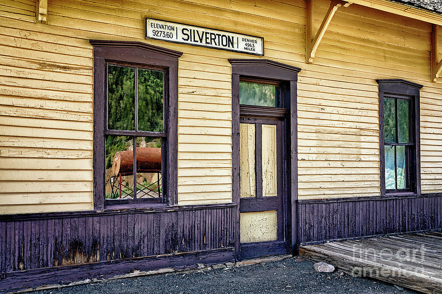 The Silverton Depot Photograph by Priscilla Burgers