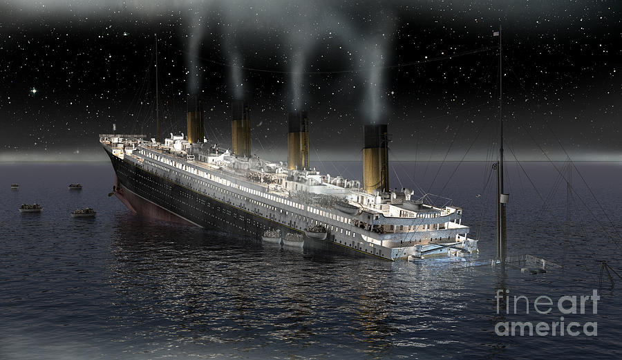 Rms Titanic Artwork