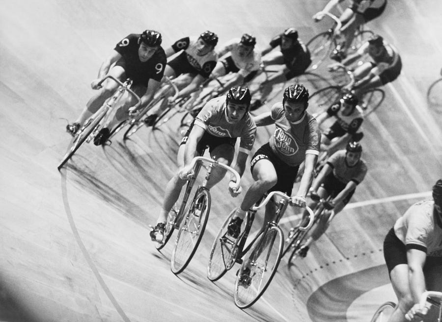 The Six Day International Cycle Race Photograph by Keystone-france