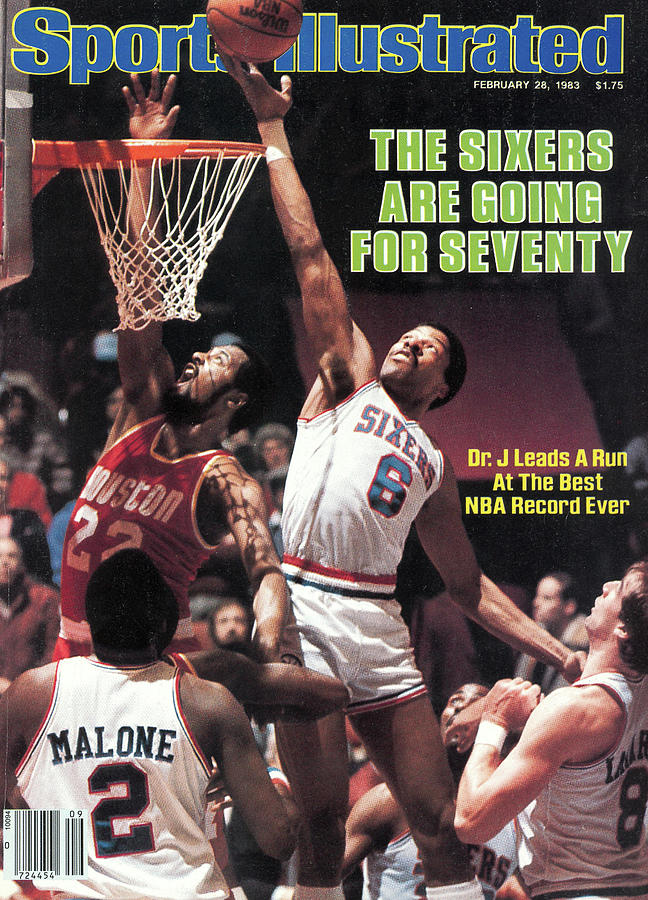 The Sixers Are Going For Seventy Sports Illustrated Cover Photograph by Sports Illustrated