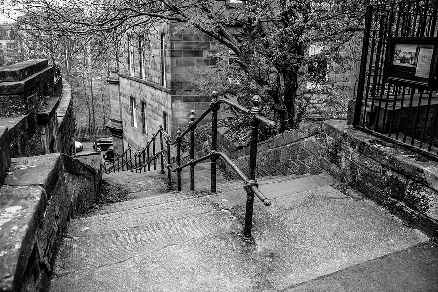 The Sixty Steps - Glasgow Scotland Photograph by Bill Cannon