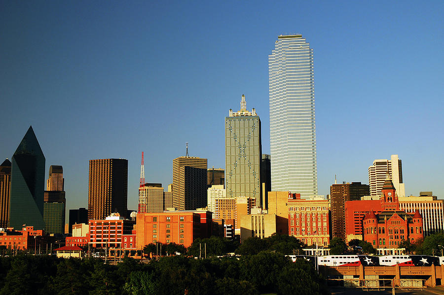The Skyline of Dallas Texas Photograph by James Kirkikis
