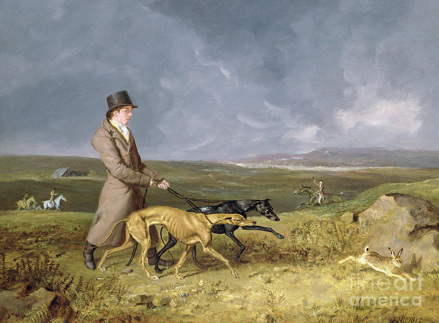 Dog Painting - The Slipper, 1812 by Abraham Cooper