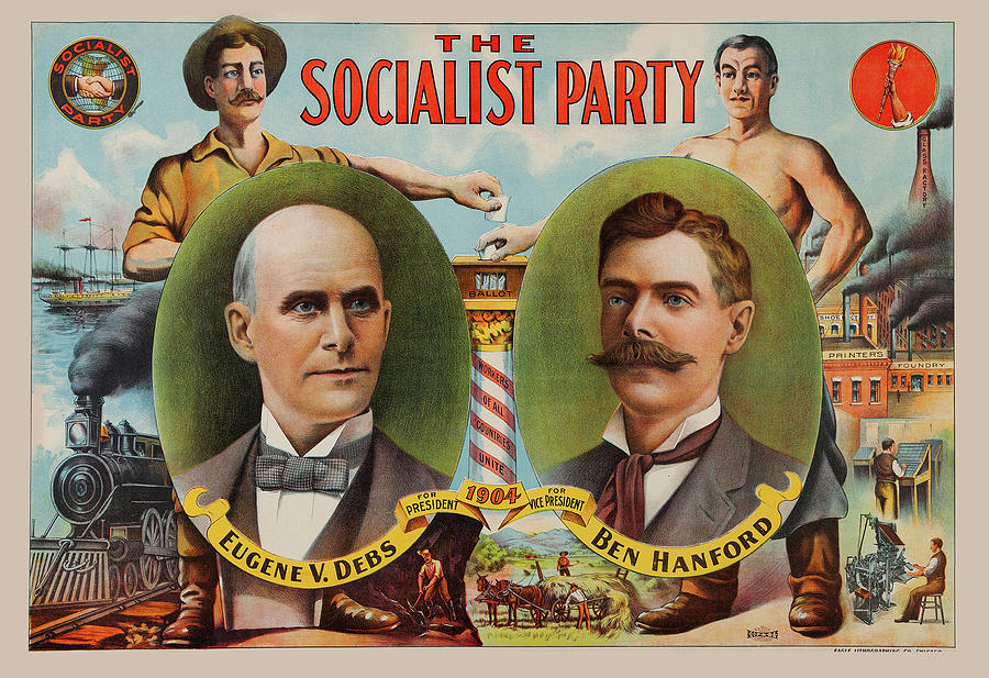The Socialist Party 1904 Painting by Unknown The Socialist Party 1904 Painting by Unknown