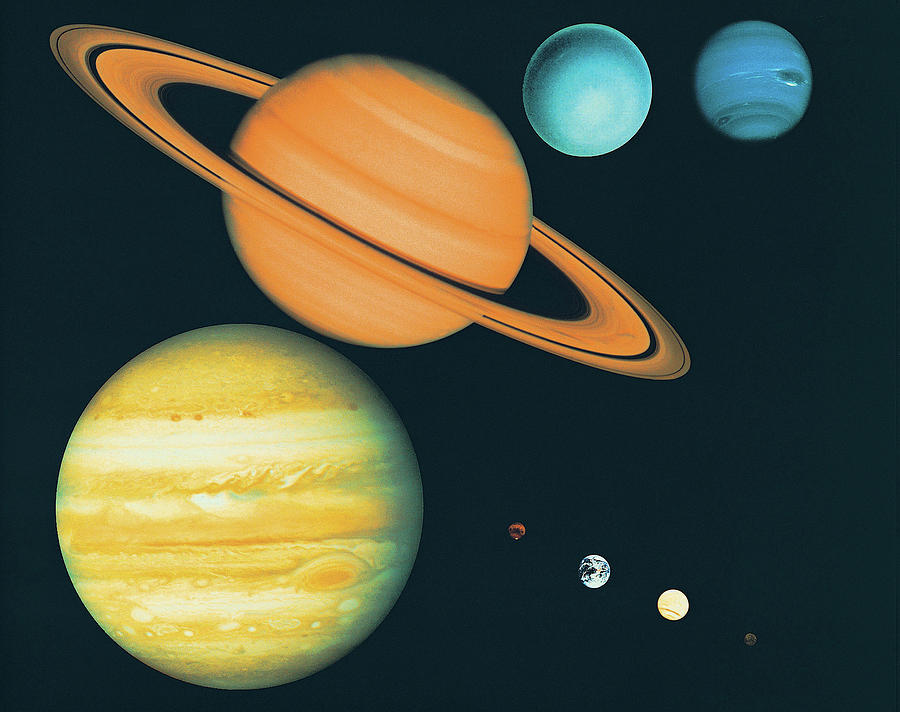 The Solar System Photograph by Digital Vision.