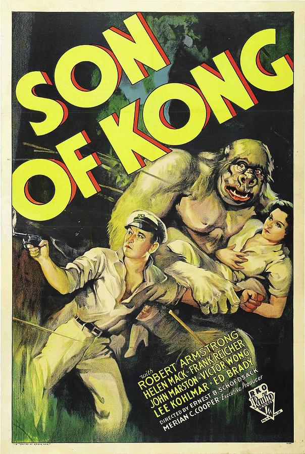 The Son Of Kong -1933-. Photograph by Album